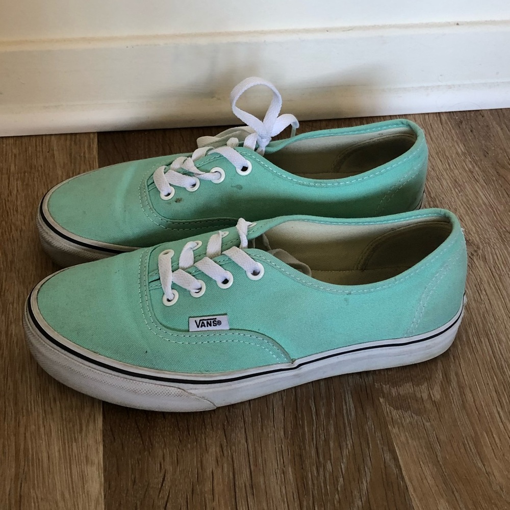 Turquoise Vans - Picture 4 of 6